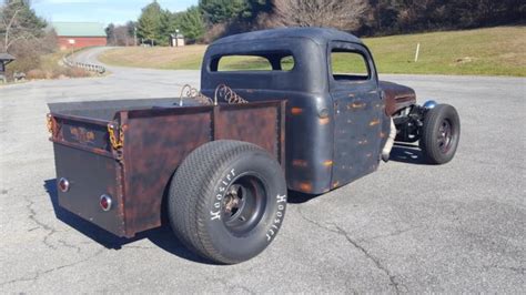 Custom 1951 Ford F 100 Rat Rod Pick Up Truck For Sale Photos