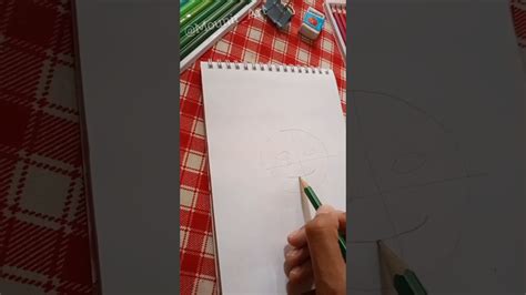 بسيط جدا 👌😂art Drawing Anime فن رسم Youtube Shorts ابداع