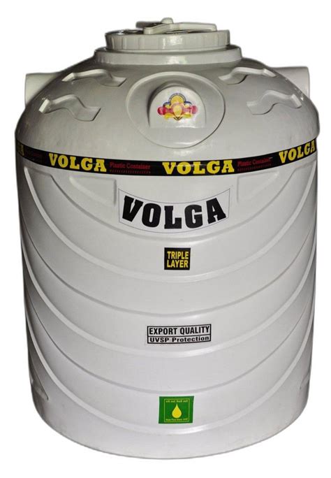 White Volga Triple Layered Water Tank At Rs 5 Litre Triple Layered