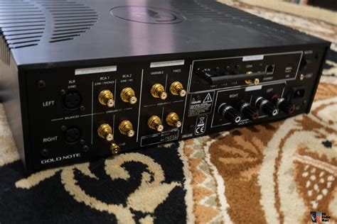 Gold Note IS 1000 Deluxe DAC Integrated Amplifier Upgraded DAC Music