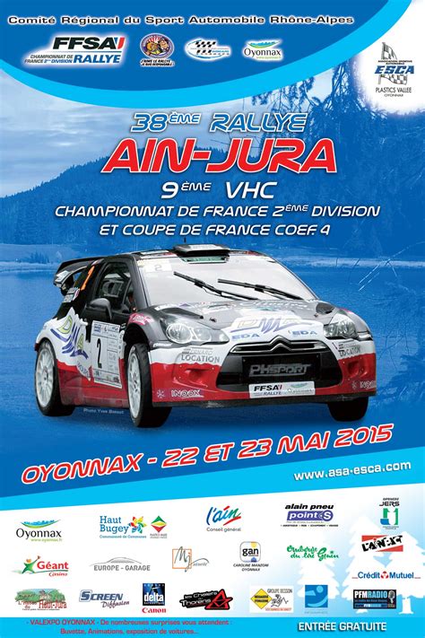 Rallye Ain Jura 2015