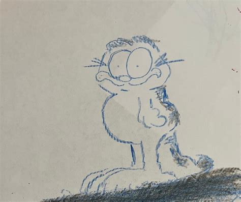 Garfield Sketch By Eds345567 On Deviantart