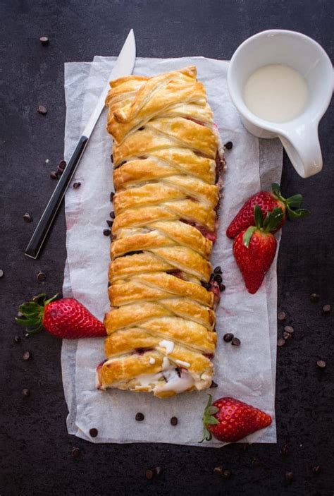 Strawberry Cream Cheese Strudel An Italian In My Kitchen