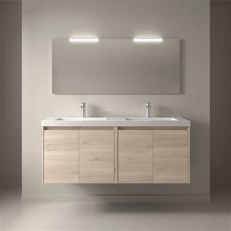 Mueble De Ba O Noja Puertas Natural Lavabo