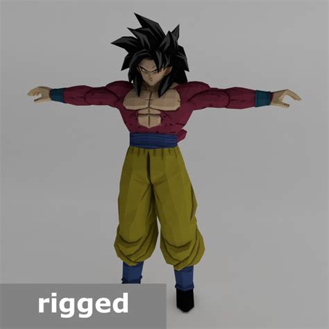 Modelos De D Goku Turbosquid