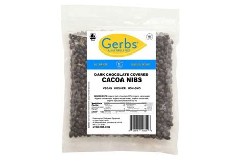 Dark Chocolate Cacao Nibs (55%) - Allergy Friendly Foods - MyGerbs