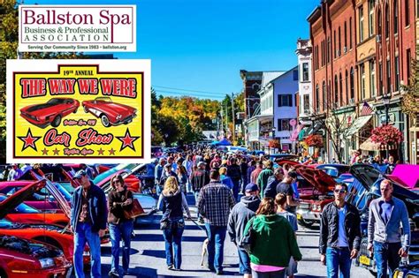 19th Annual The Way We Were Car Show Ballston Spa Business