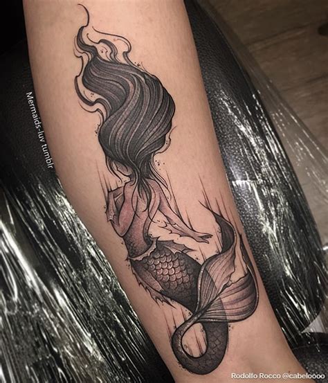 Mermaids And Tropical Tattoos Blog Follow On Instagram Mermaids Luv By Cabeloo Tropisches