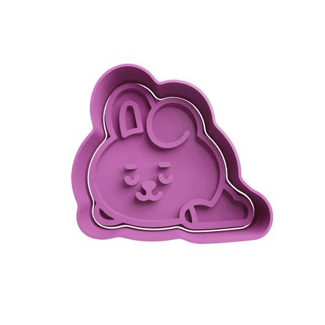 Cooky BT21 Baby Cortador De Galletas STL Cortador De Galletas STL