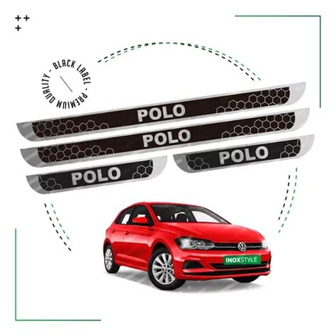 Kit 4 Cubre Zócalos Protector Para Vw Volkswagen Golf Fox Polo Nuevo