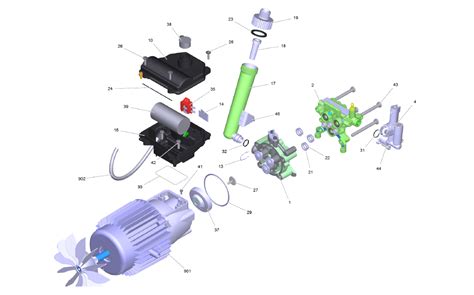 Motor Pump Hds Septimus Spares