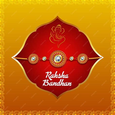 Premium Vector Indian Festival Happy Raksha Bandhan Design Concept