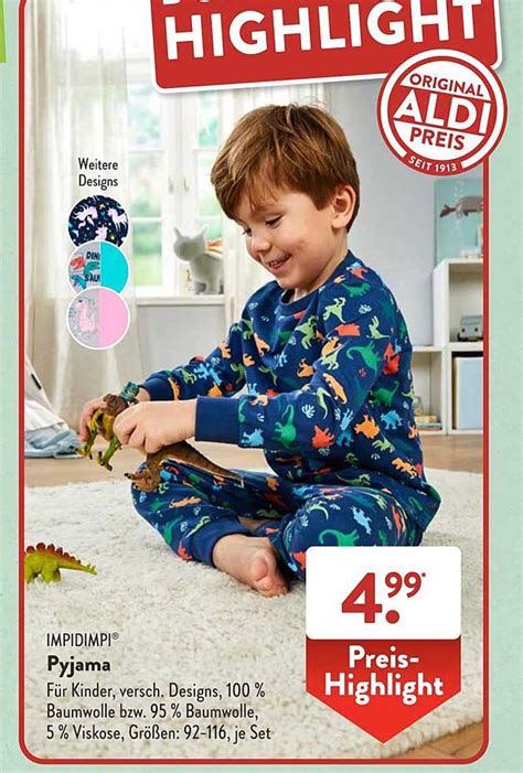 Impidimpi Pyjama Angebot Bei Aldi S D Prospekte De