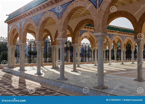 Mausoleum Of Habib Bourguiba In Monastir Tunisia And Its Elements