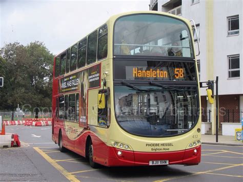 Brighton Hove 412 BJ11XHN Seen In Old Steine On Route 5B Flickr