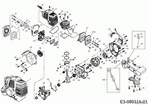 MTD Motorsensen Smart BC 33 41ATG0K 678 2016 Motor Ersatzteile Online