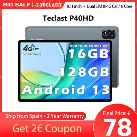 Teclast P Hd Tablet Max Gb Ram Gb Rom Inch Android