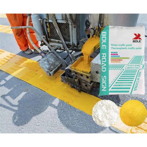 High Quality Thermoplastic Double Yellow Road Line Marking Paint