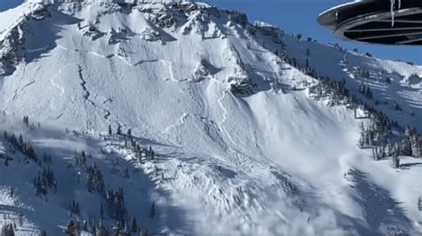 Officials Trigger Avalanche Near Alta Warn That Danger Remains