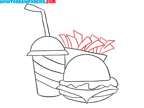 How To Draw Food Easy Drawing Tutorial For Kids