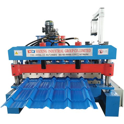 Multi Wave Glazed Tile Roll Forming Machine