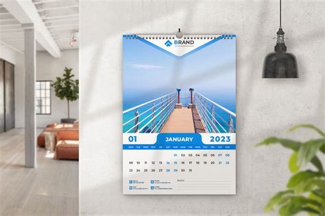 Wall Calendar 2023 Template on Behance