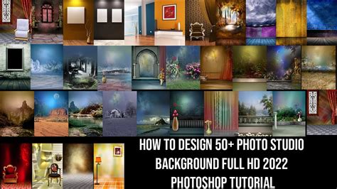 50 Photo Studio Background Full Hd 2022 Photoshop Tutorial Youtube