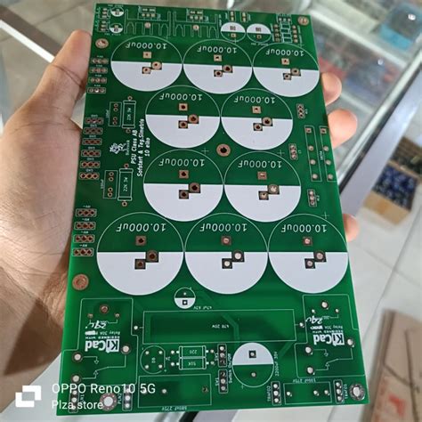 Jual Pcb Psu Elco Softstar Simetris Class Ab Double Layer Pcb Psu