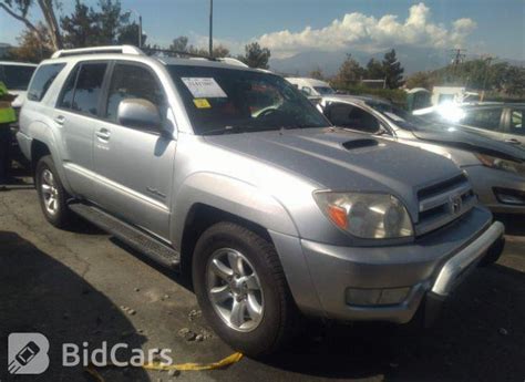 Toyota Runner Sr Jtezt R Bid History Bidcars