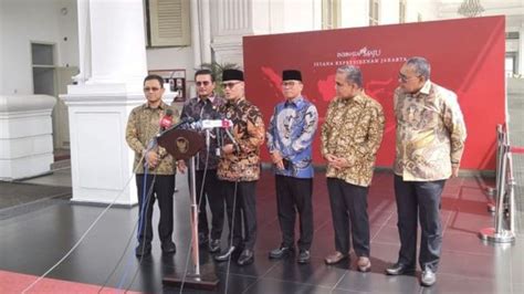 Jokowi Dan Pimpinan MPR Sepakat Sidang Tahunan MPR Digelar Di Senayan