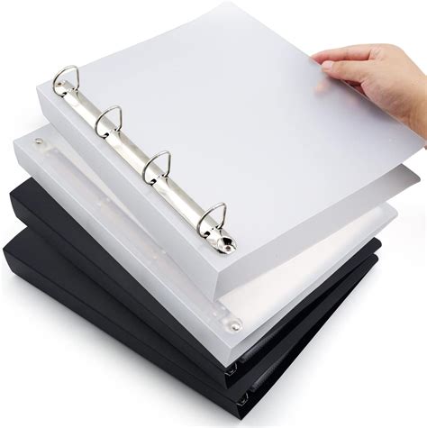 A4 4 Ring Folders A4 Ring Binder Folder Plastic Folder Ring Binder