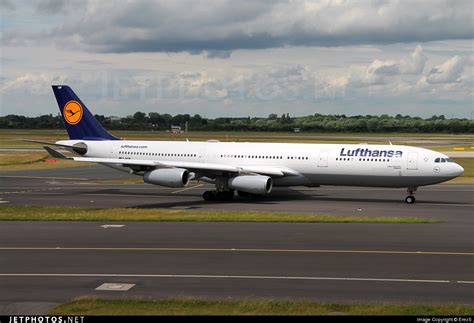 D AIGW Airbus A340 313X Lufthansa ErezS JetPhotos