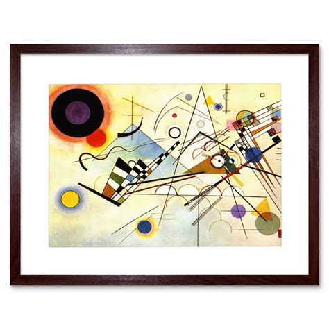 Wassili Kandinsky Composition 8 VIII 1923 Bright Colourful Geometric