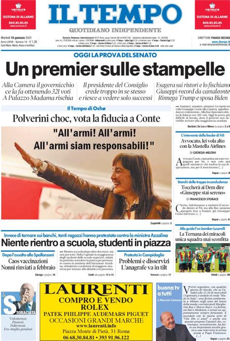 Prime Pagine Dei Quotidiani Nazionali Di Oggi Giornaliit