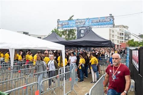 Lendroit parfait ces festivaliers de la Fête du bruit 2023 sont