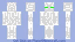 'New' White Enderman Minecraft Skin