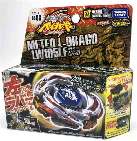 Original Tomy Beyblade Metal Fusion Bb Meteo L Drago Lw Lf Er