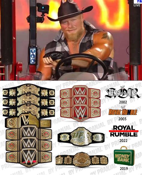 Brock Lesnar.. : r/ChampionshipHistory