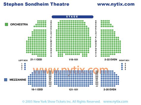 Stephen Sondheim Theatre on Broadway in NYC