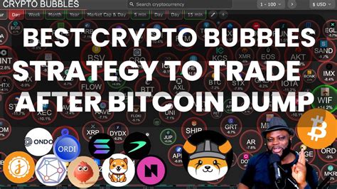 How To Use Crypto Bubbles To Trade Altcoins When Bitcoin Is Dumping