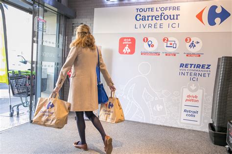 Paris l enseigne Carrefour se lance dans le marché des Drives Piéton