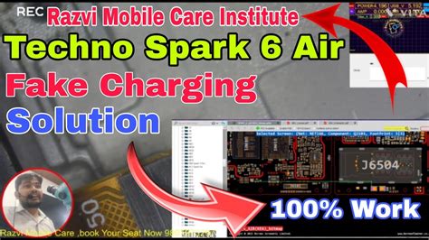 Techno Spark 6 Air Fake Charging Techno Spark 6 Air Mobile Kaese