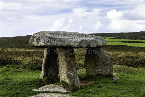 Lanyon Quoit Dolmen In Cornwall England Uk Stock Image Image Of