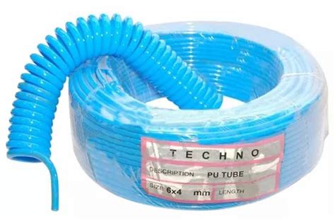 Techno Mm Diameter Blue Colour M Length Pu Tube Polyurethane