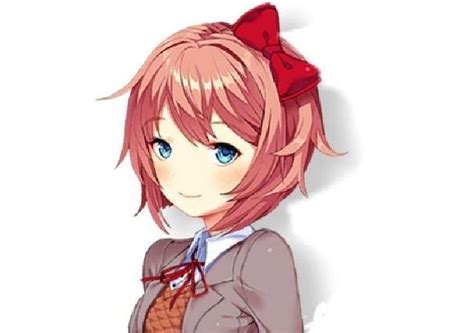 Sayori Icon Ddlc Literature Club Chibi Literature