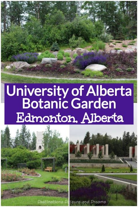 University Of Alberta Botanic Garden Garden In A Forest University