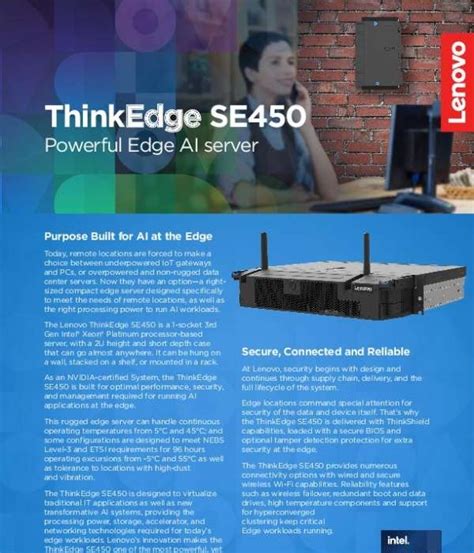 Thinkedge Se Powerful Edge Ai Server Techtonic Times