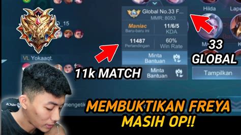 Gua Membuktikan Freya Masih Op Walaupun Sudah Di Nerf Mlbb Youtube