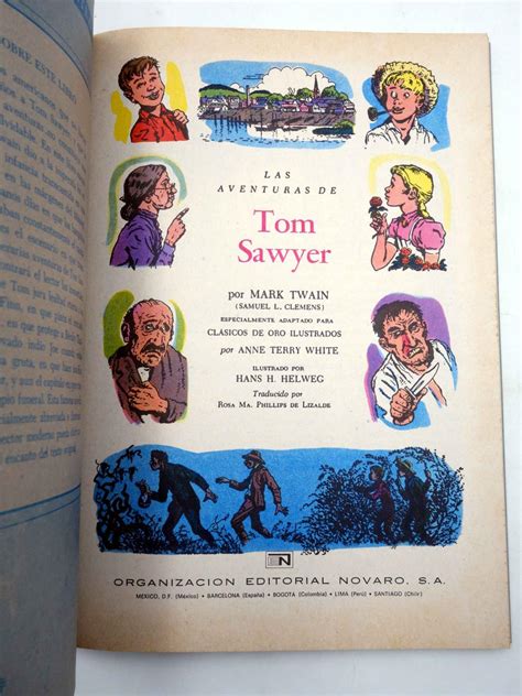 Cl Sicos De Oro Ilustrados Tom Sawyer Twain Terry White Helweg