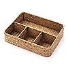 Amazon Kigley Pieces Bamboo Drawer Organizer Kitchen Utensils